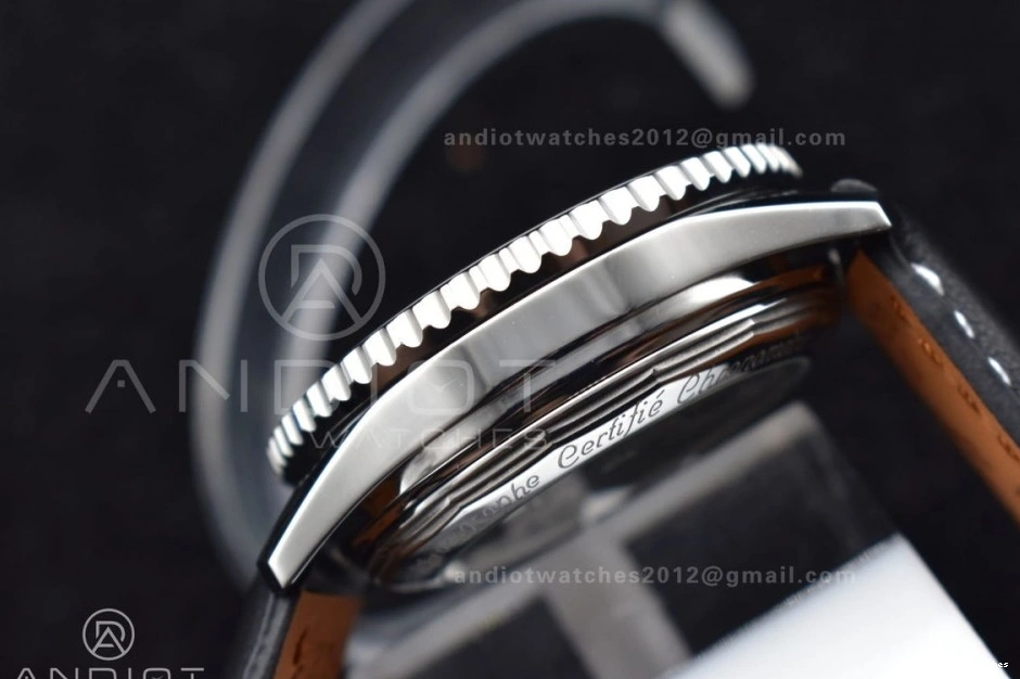 916 SS 1 BLS Edition 1:1 Black Navitimer A on 43mm Best Bracelet Popular Dial Leather 0118